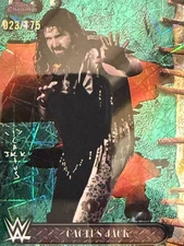 2025 Topps Chrome WWE x Cactus Jack Pick Your Base Aqua Refractor /175