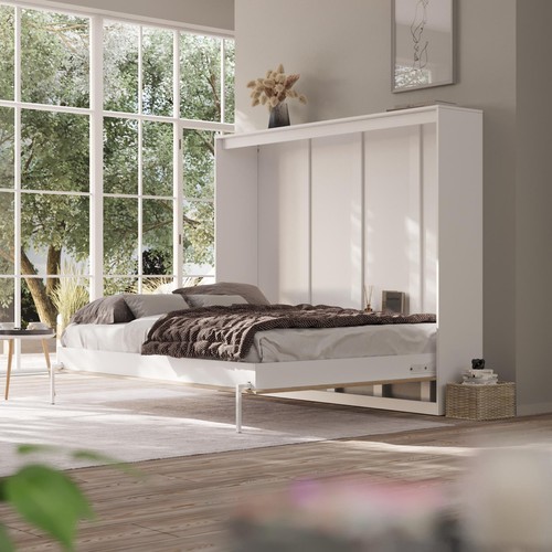 SMARTBett Classic 160x200 bedkast wandbed incl.Pocketveringmatras - Afbeelding 22 van 70