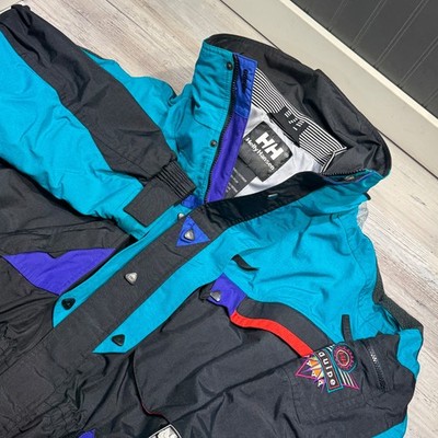Helly Hansen Equipe Ski Suit One Piece Snowsuit Black Men s Sz L