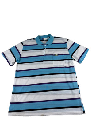 Lacoste Men s Medium Striped Polo Short Sleeve Cotton