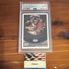 SAGE 2017 HIT Premier Draft Patrick Mahomes II #43 PSA 8 In Focus Rookie Card