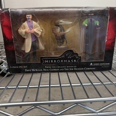 The Jim Henson Company MirrorMask 3-Piece PVC Figure Set New Damaged Boxed