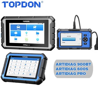 2025 TOPDON AD600S / ArtiDiag PRO / AD900BT OBD2 Scanner Car Diagnostic Tool