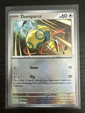 Pokemon Prismatic Evolutions Dunsparce 079/131 Poke Ball Pattern Holo NM