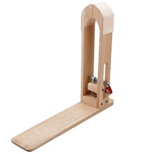 Wood Leather Craft Hand Stitching Pony Horse Leather Clamp with Pre Wrapped Leat