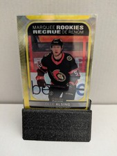 2021-22 O-Pee-Chee Platinum #256 Olle Alsing Neon Yellow Surge