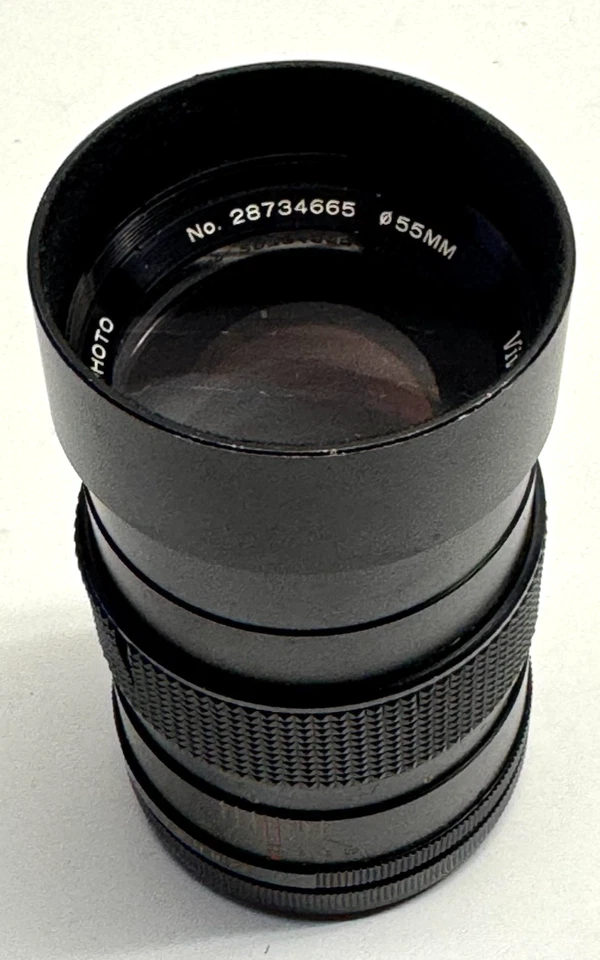 Vintage Vivitar Auto Telephoto 135mm f2.8 MD Mount Prime Lens - Image 2 of 4
