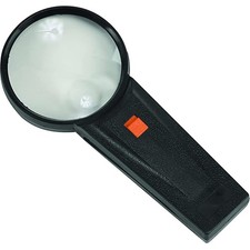 Magnifier Bifocal Illuminated Acrylic Lens 3x  5x Magnification for Visually...