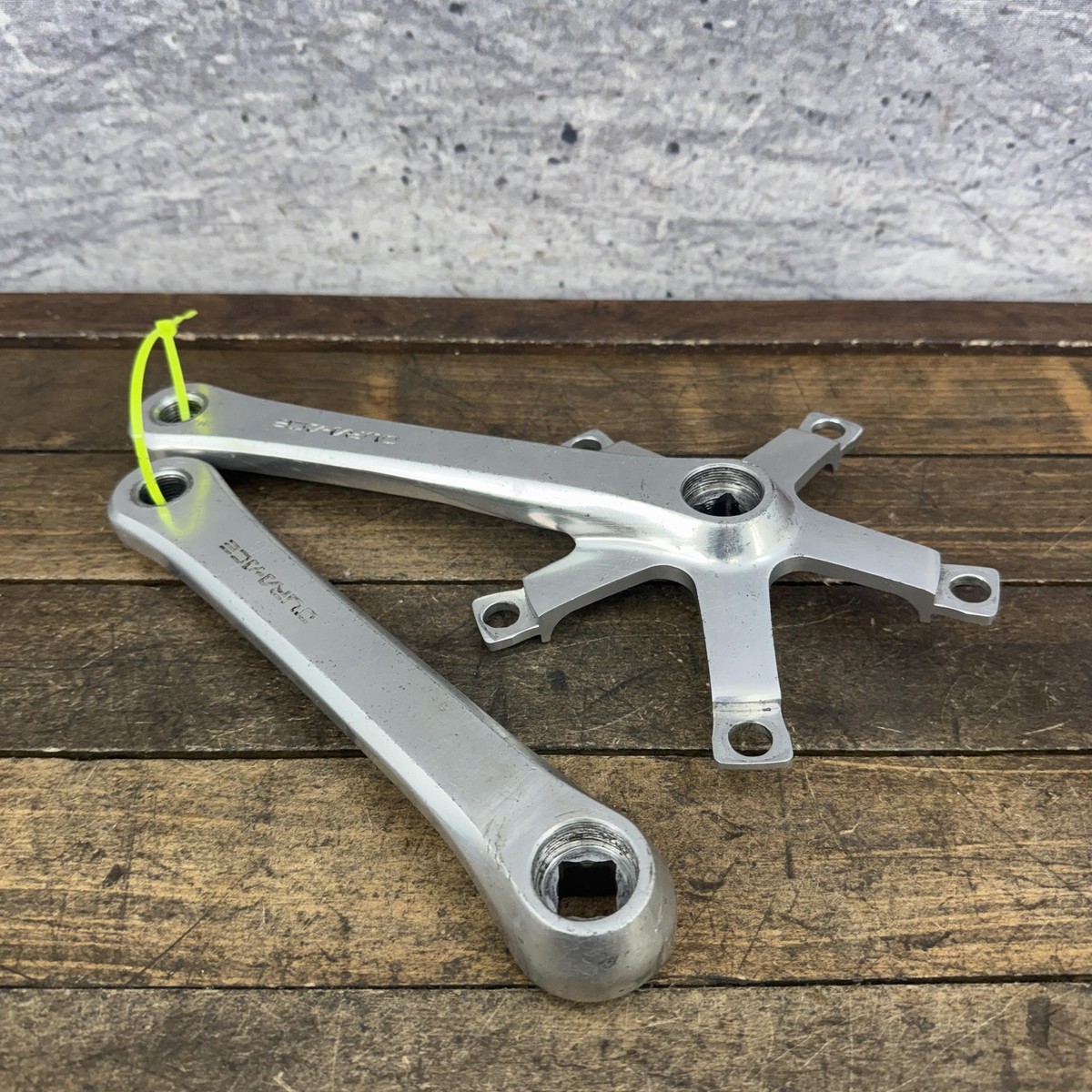 Vintage Shimano Dura-Ace FC-7402 Crankset 172.5mm 130 BCD Arms