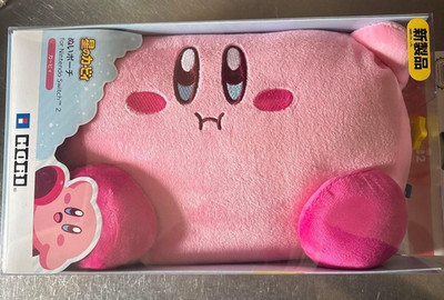 Kirby Plush Pouch HORI for Nintendo Switch 2 Official Licensed Japan NSX-121