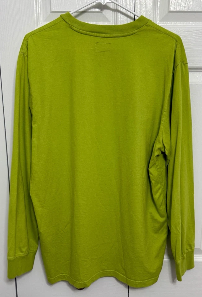 Supreme long sleeve t-shirt Tech LS Technologies Reflective Men’s Shirt MD green - Image 4 of 4