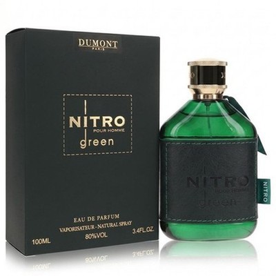 Dumont Nitro Green by Dumont Paris Eau De Parfum Spray 3.4 oz (Men)