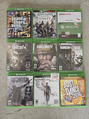 Xbox One Game Lot