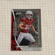 Andy Isabella 2019 Panini Absolute - Rookie Card #103 Arizona Cardinals RC