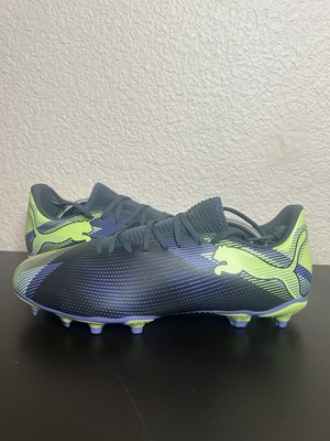 Puma Future Play 7 FG/AG Blue Green Soccer Boots Cleats Mens 9.5 107939-03