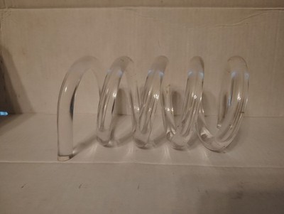 Mid Century Modern Dorothy Thorpe Lucite Letter Holder
