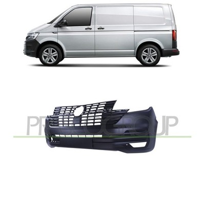 Stoßstange vorne schwarz für VW Volkswagen T6.1 Van/Transporter ab 02/19 -
