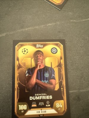 Topps Match Attax Champions League 2025 2026  456 Denzel Dumfries CLUB 100