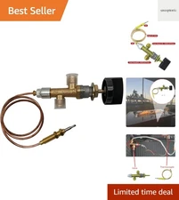 Low Pressure LPG Propane Gas Fireplace Fire Pit Flame Failure Safety Control ...