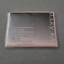 Mary Kay Beauty Blotters Oil Absorbing Tissues 75 Sheets New Sealed