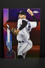 2020 Topps Chrome - Pablo Lopez #152 Pink Refractor Marlins