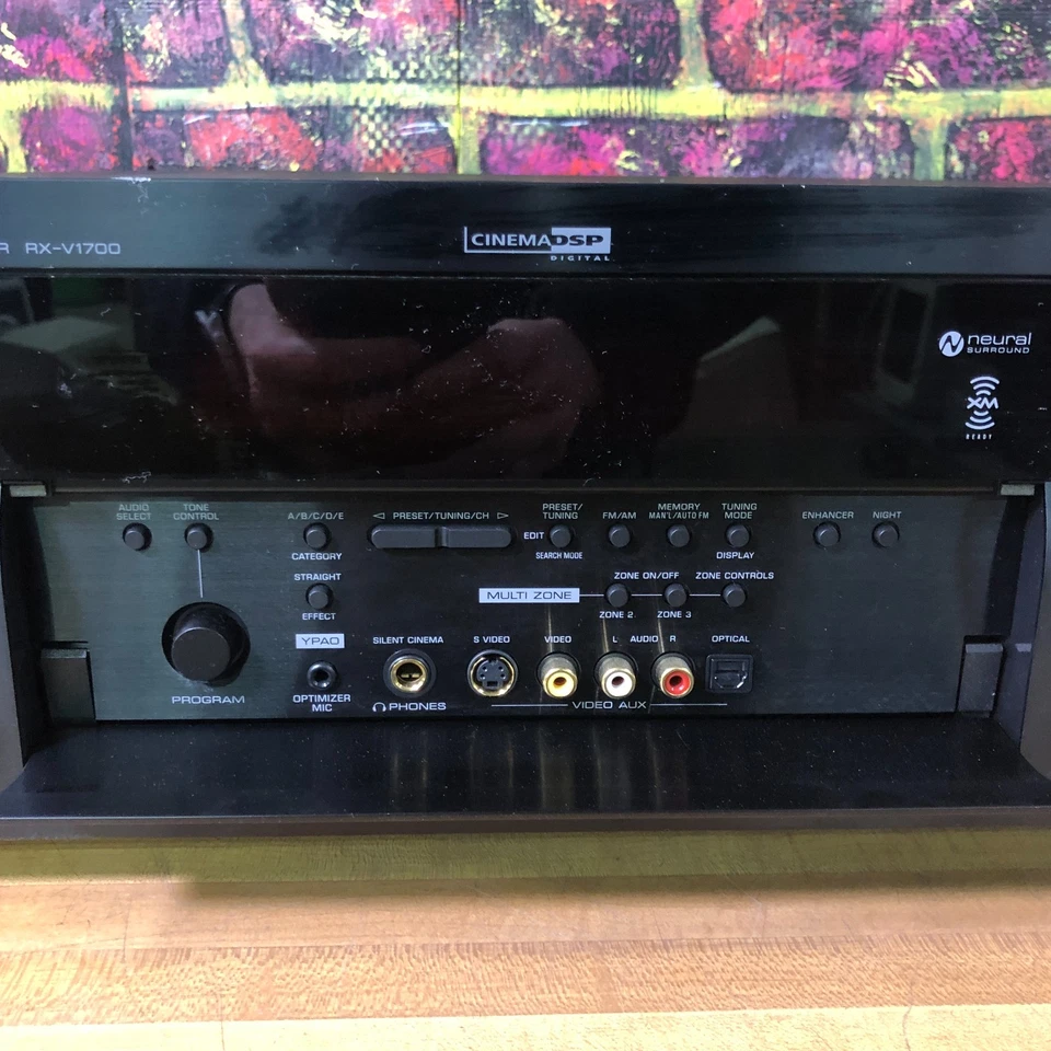 Yamaha RX-V1700 7.1-channel Digital 1080p Home Receiver | TESTED WORKING - Image 2 of 4