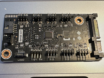 HP OMEN GT22 LIGHTNING CONTROL BOARD P24172-001