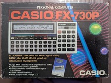 CASIO FX 730P Vintage Programmable Pocket Com...