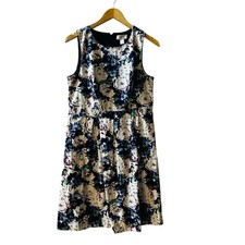 Ann Taylor Loft Abstract Print Sleeveless Dress Size 6