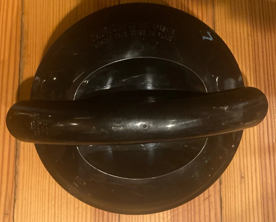 Back To Basics Cocoa-Latte Mod. Repuesto CM300, Tapa Tapa Negra Cubierta Superior Foto 2 de 4