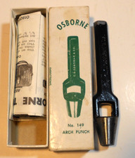 Osborne 7/16 Arch Punch No 149 Original Box B2