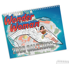 Wonder Woman Calendar (2026) - Bronze Age Art - Pre-Crisis DC Comics - Diana