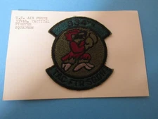 MILITARY PATCH US AIR FORCE 334TH TACTICAL FIGHTER SQUADRON
