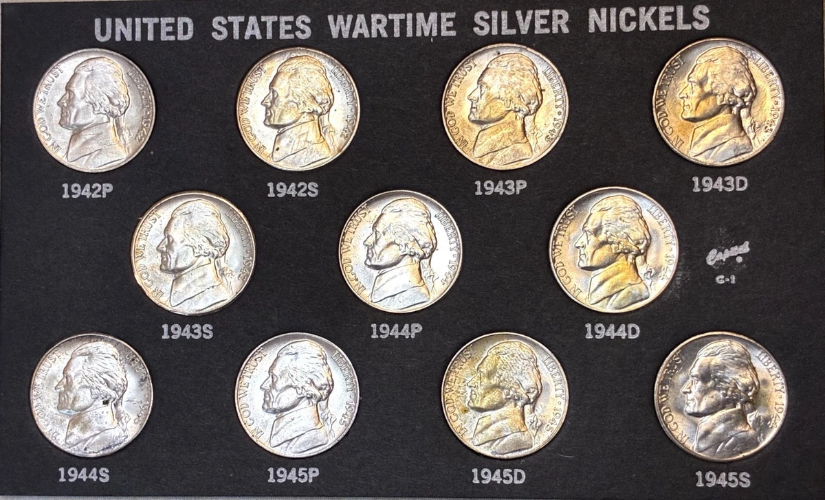 Silver 1945 Year US Jefferson Nickels (1938-Now) for sale | eBay