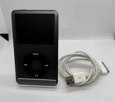 Apple iPod Classic 120GB 7. Generation Schwarz-Silber 7G Top #050