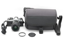   Mint  Nikon FM 35mm SLR Film Camera Nikon Zoom 36  72mm f/3.5 Lens  Bag Japan