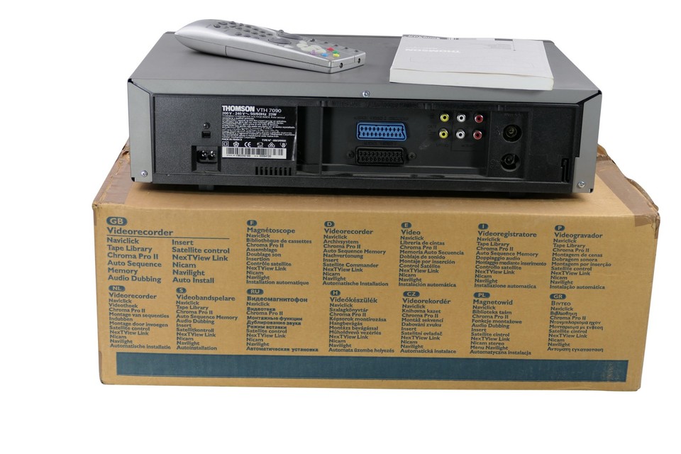 MAGNÉTOSCOPE THOMSON 2150F S-VHS SUPER VHS SVHS EUR 49,00 - FR