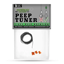 Bowmar Archery Peep Tuner For Bow Rotation Adjustable Durable Plastic Usa Made