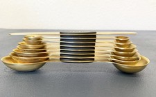 Bidful stackable Magnetic Measuring Spoons Set Stainless Steel with Leveler