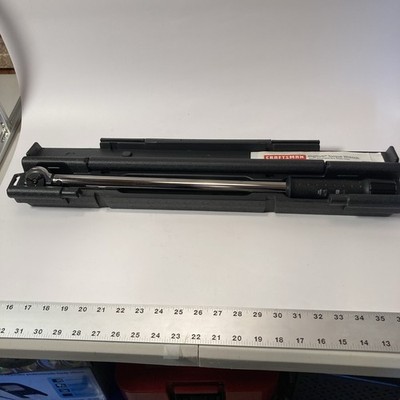 くー Craftsman Digitork 44597 1/2 Inch Torque Wrench With Case for sale