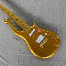 Prince Cloud Electric Guitar Stainless Rounded Fret Gold Hardware Fixed Fastship