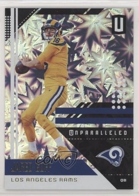 2018 Panini Unparalleled Impact 67/75 Jared Goff #101 o7m