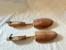 VNTG Woodlore Shoe Trees Aromatic Cedar Mens XXLarge Adjustable Stretcher NE