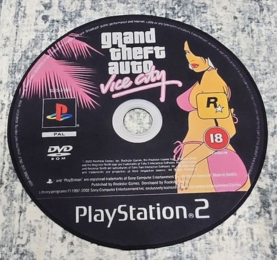 GTA Vice City PS2 Disc rug for Room Decor Mat Video Game Rug wall art not a game