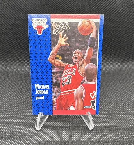 Fleer 1991-92 Michael Jordan Chicago Bulls #29 NBA Base Set Card 🔥🏀🔥