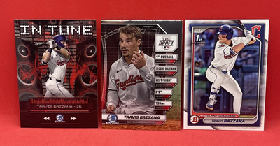 2024 Topps Bowman Draft Travis Bazzana Bowman Base, In Tune, 1st Overall RC