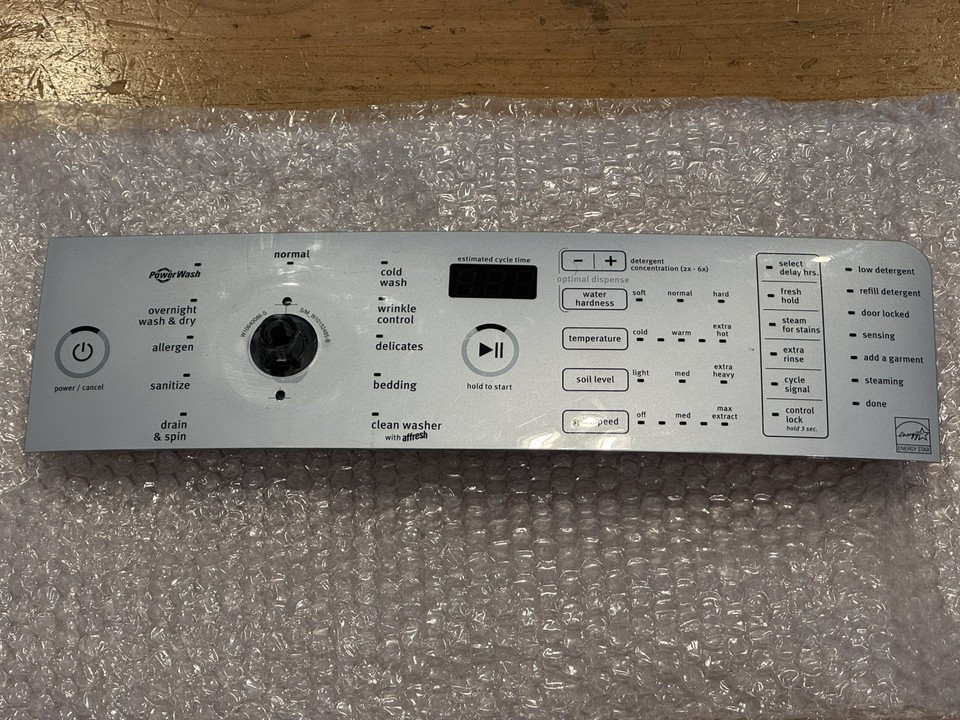 Panel Server Advanced MAYTAG WASHER CONTROL PANEL PART # W10825106 W10911043 | eBay