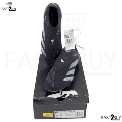 Adidas Predator Elite Laceless FG Fußballschuhe Gr. 40 Schwarz