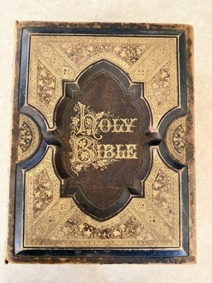 聖書　アンティーク　バイブル　Family Bible s-l400.jpg