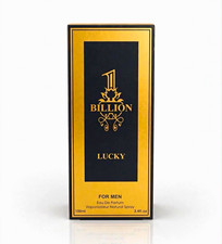 Lucky 1 Billion Eau de Parfum Spray for Men, Regular Size 3.4 fl oz